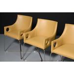 Bruno Moinard YPRES Leather Dining Chairs, Set of 12